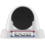 Hockey Puck Display Case with Custom Label