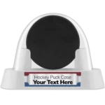 Hockey Puck Display Case with Custom Label