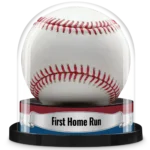 First Home Run Baseball Display Case | Balldome