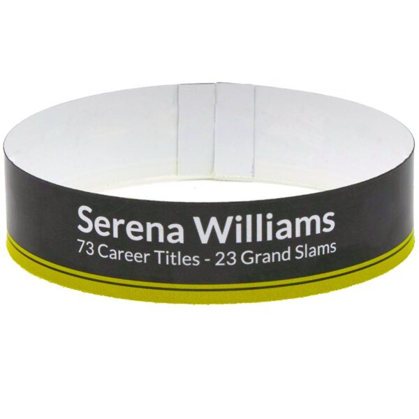 Tennis Ball Display Case Label