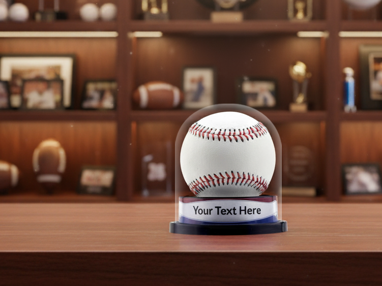 Custom Baseball Display Case