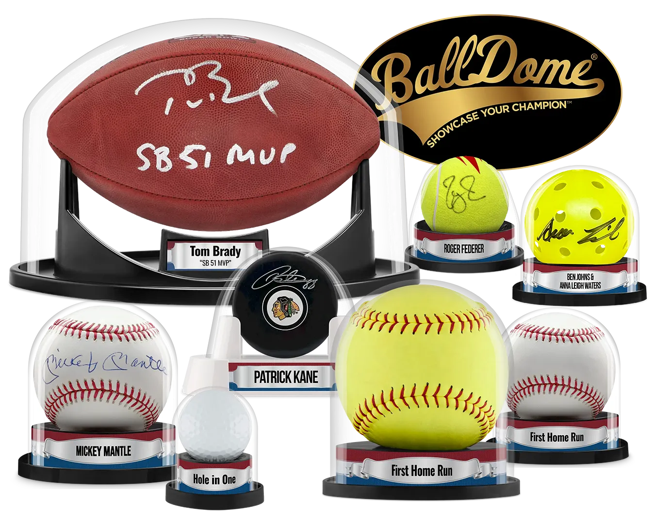 Balldome Sports Display Cases products